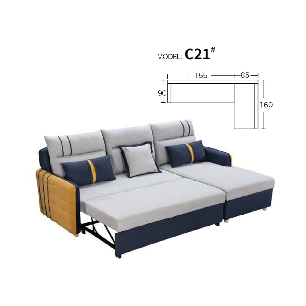 كنبة سرير مخمليه - MERA