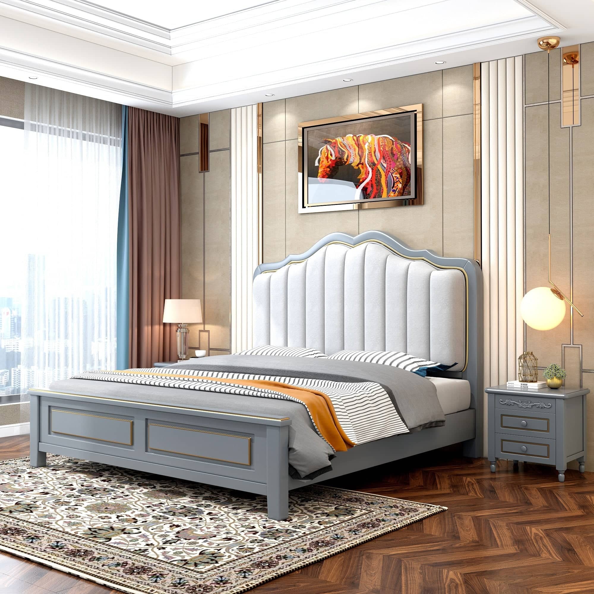 سرير بتصميم فاخر - ROOK