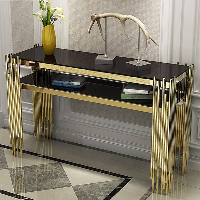 كونسول معدني فاخر - PINE