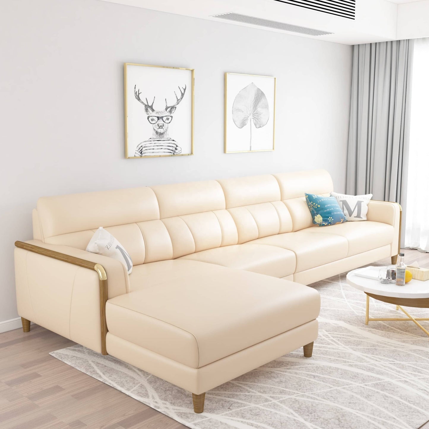 كنبة حرف L مودرن - VELA