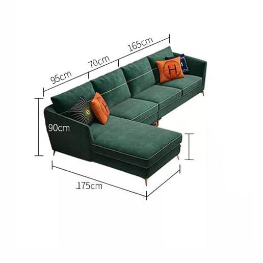 كنبة حرف L مودرن - MERA