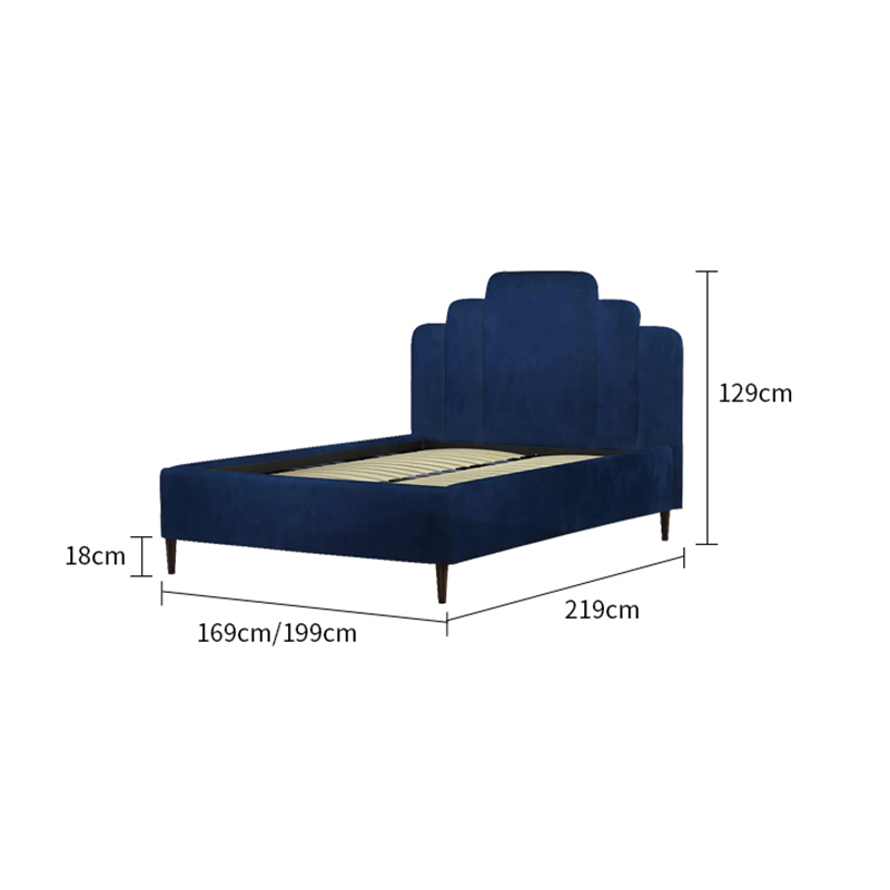 سرير بتصميم راقي - GROS