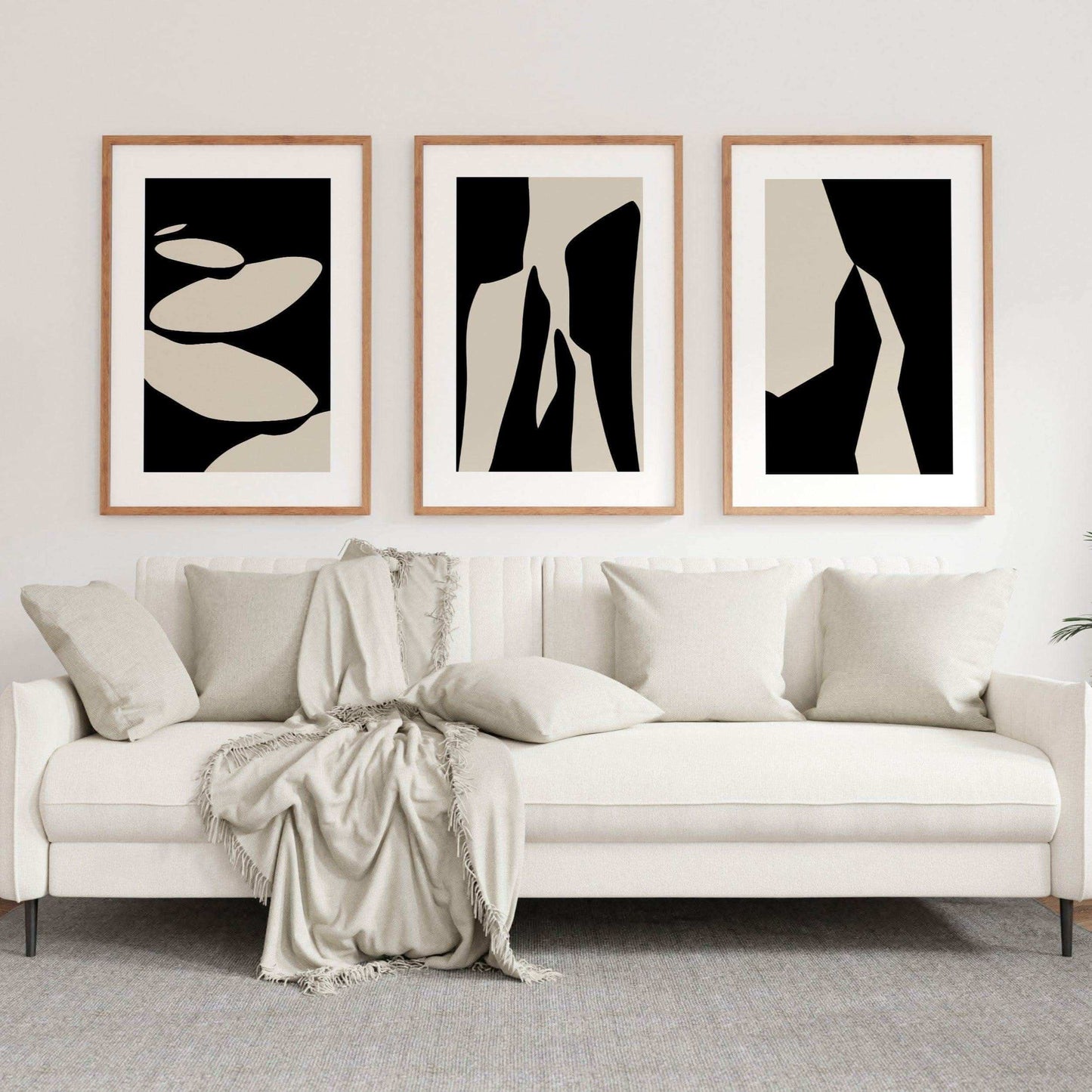 طقم لوحات معلقة للحائط 120*60 سم - Baytuk