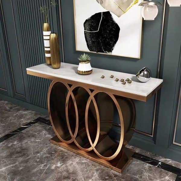 كونسول معدني عصري - PINE