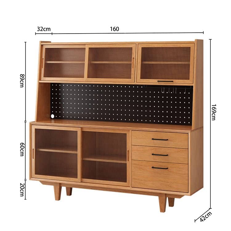 بوفيه خشبي متعدد الاستخدامات - CELY