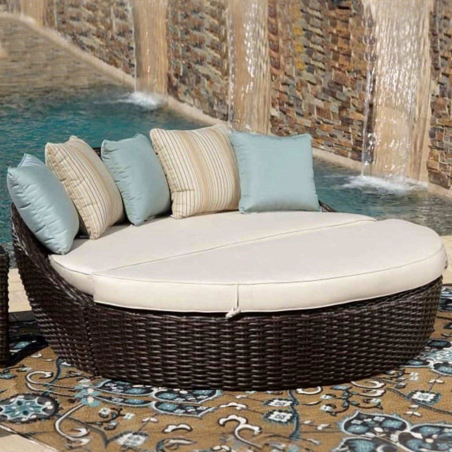 سرير خارجي دائري - Baytuk