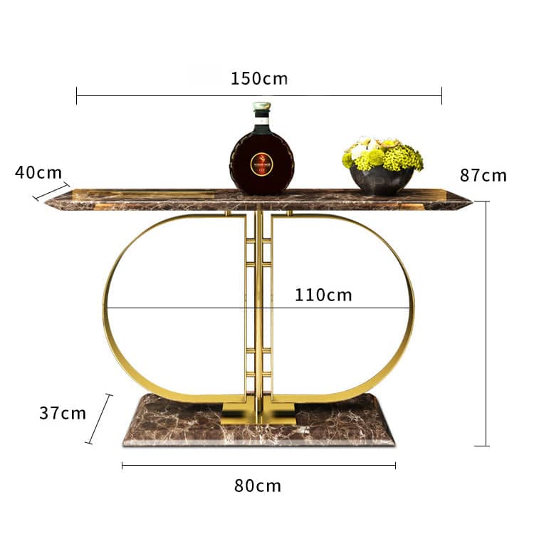 كونسول معدني فاخر - PINE