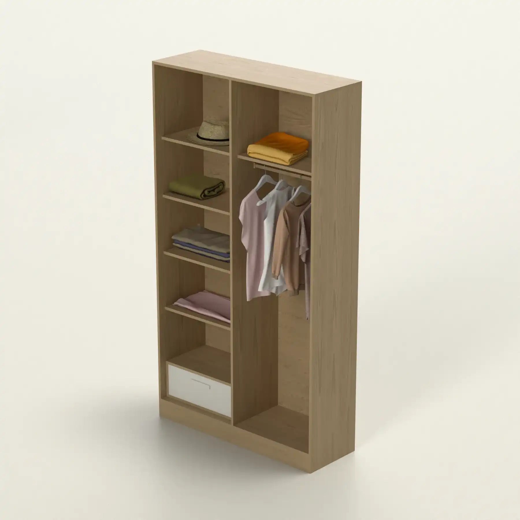 دولاب بتصميم خشبي مميز - Baytuk