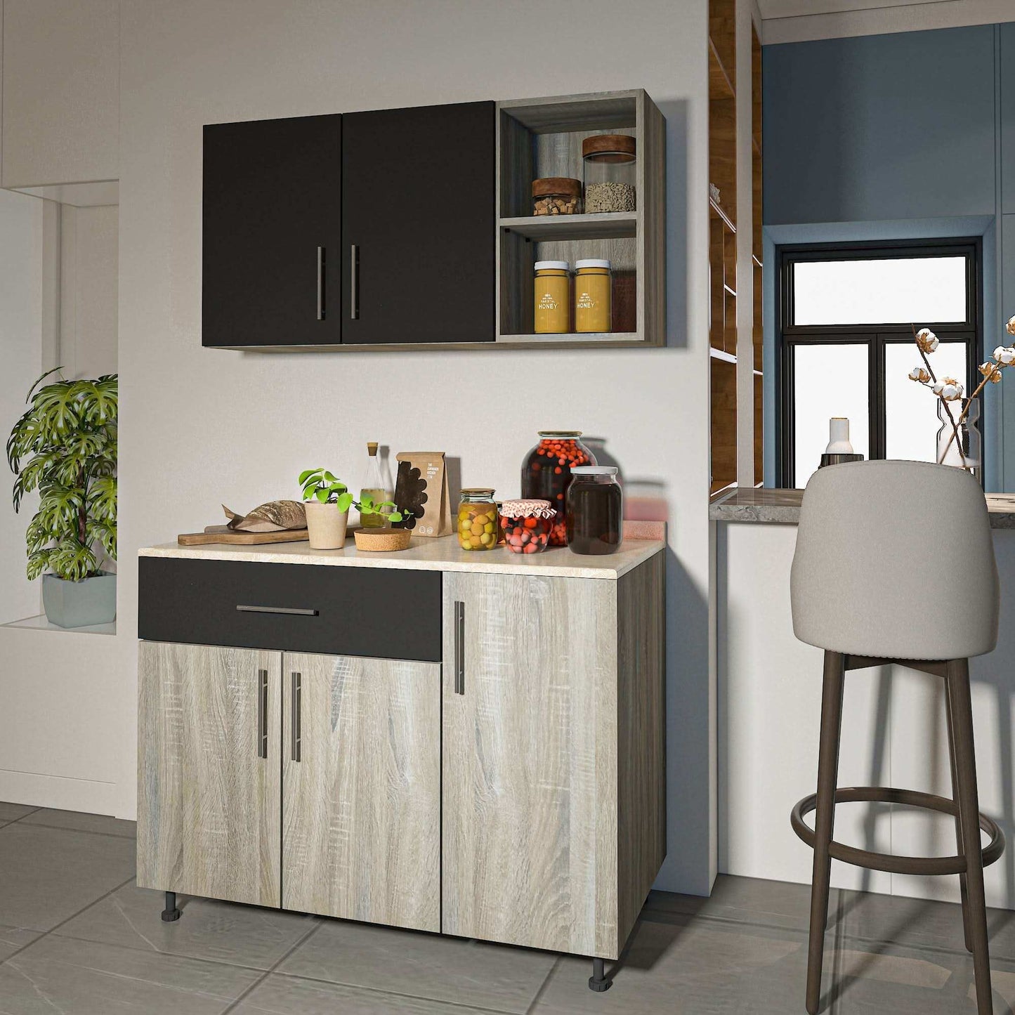 وحدة مطبخ مودرن - Baytuk