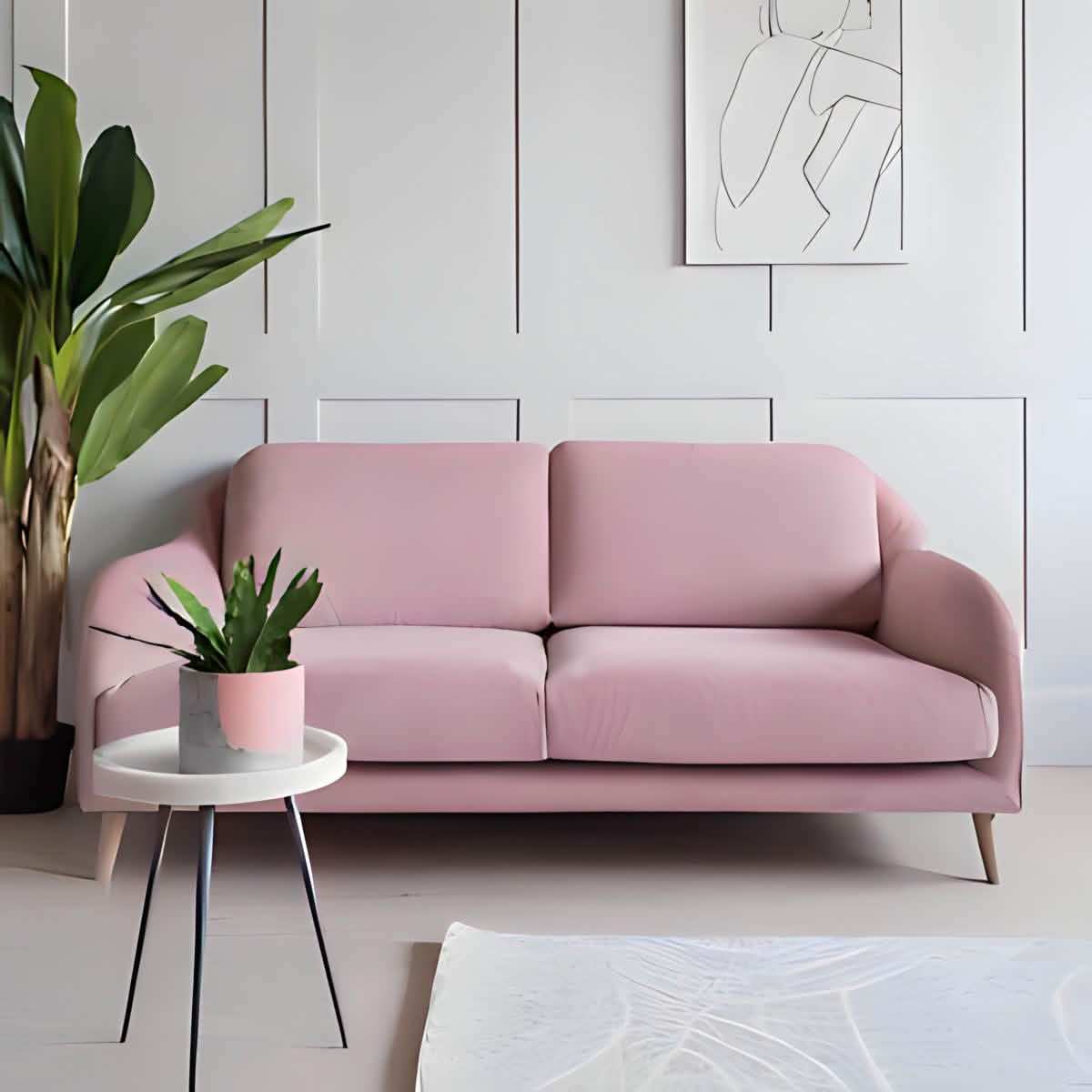 كنبة رائعة خشب زان تصميم عصري راحة مطلقة - Baytuk