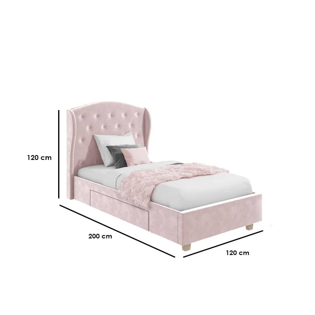 سرير بدرج جانبي - GROS