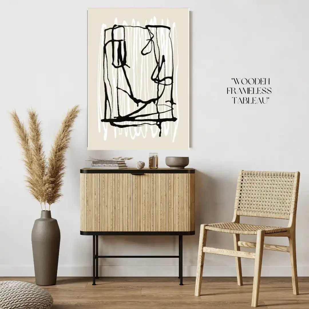 تابلوه حائط خشبي 40*60 سم - Baytuk