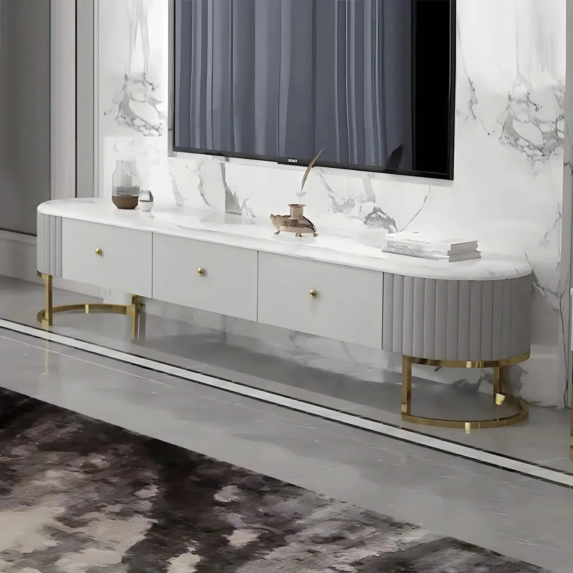 طاولة تلفاز ام دي اف - Baytuk