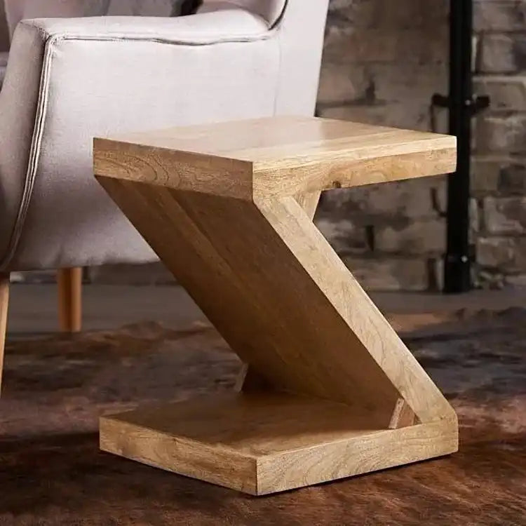 طاولة جانبية بتصميم ريفي - Baytuk