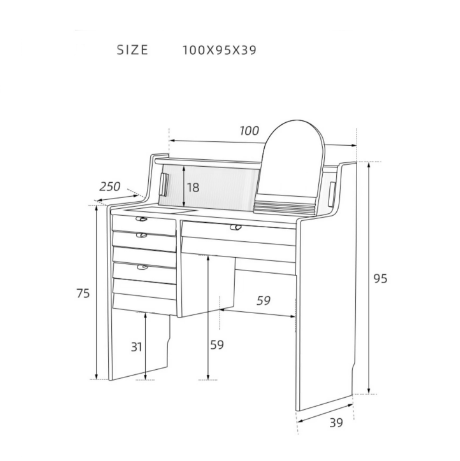 تسريحة بتصميم عصري - LUX