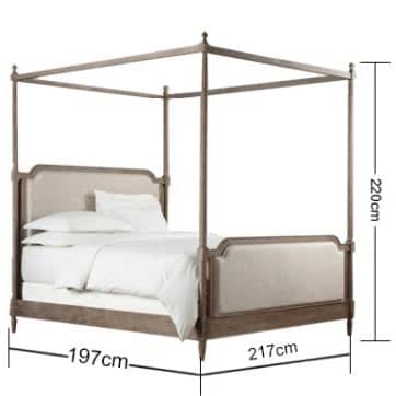 سرير بتصميم كلاسيكي أنيق - ROOK