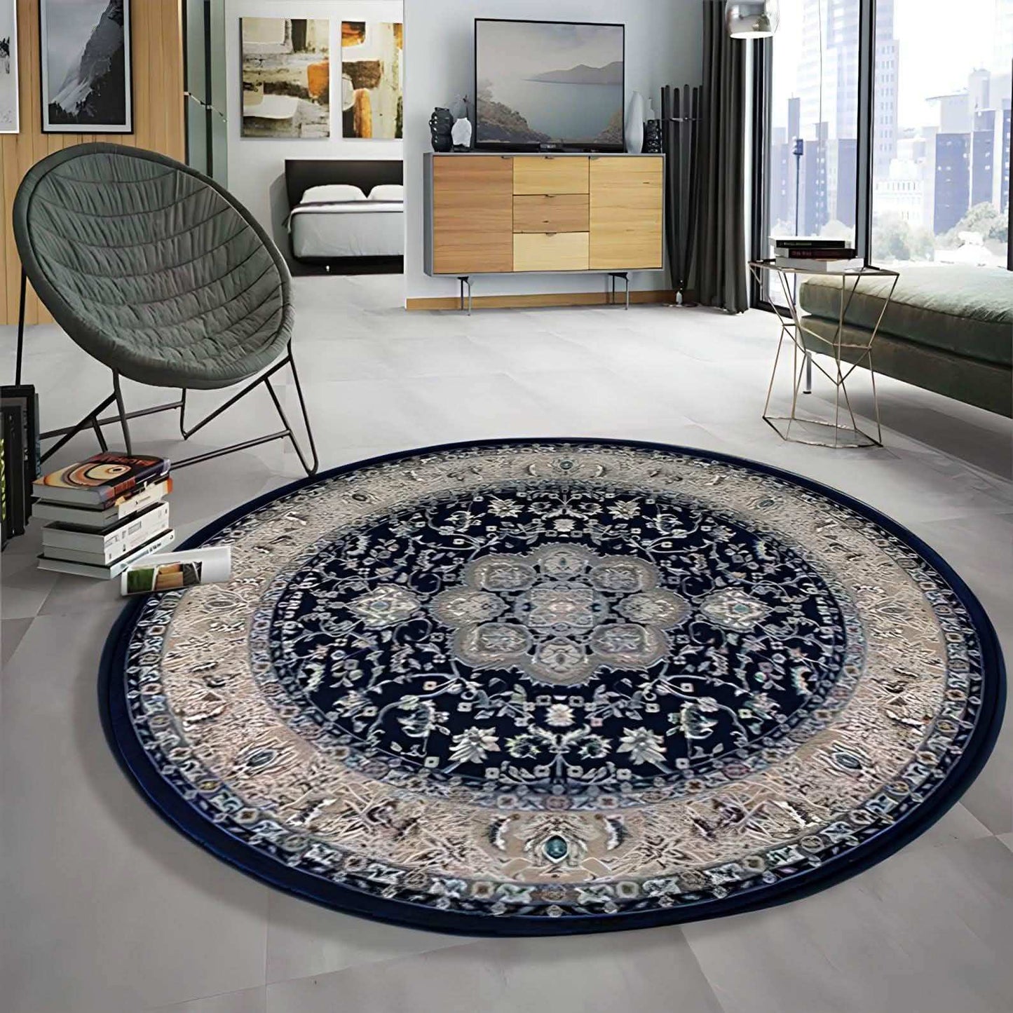 سجادة قطيفة تركي 120 سم - Baytuk