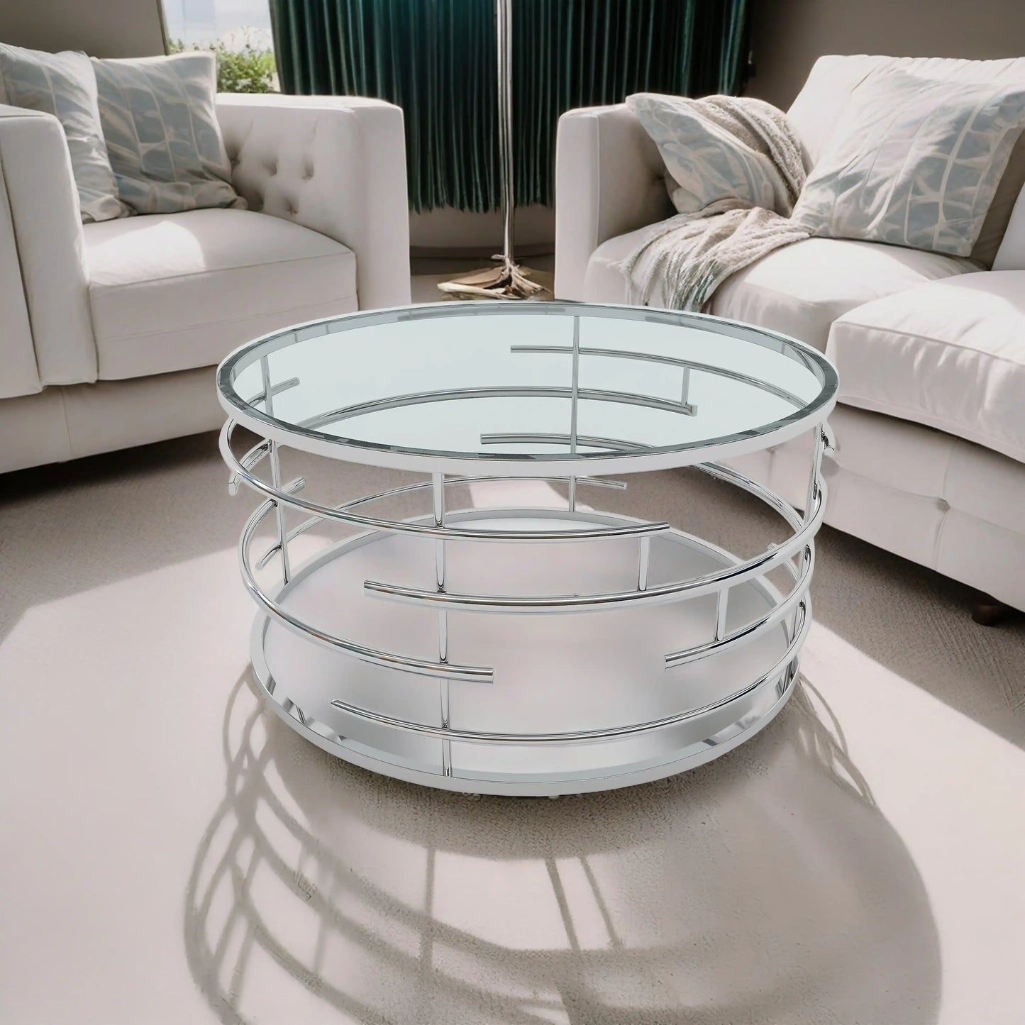 طاولة قهوة دائرية - Baytuk