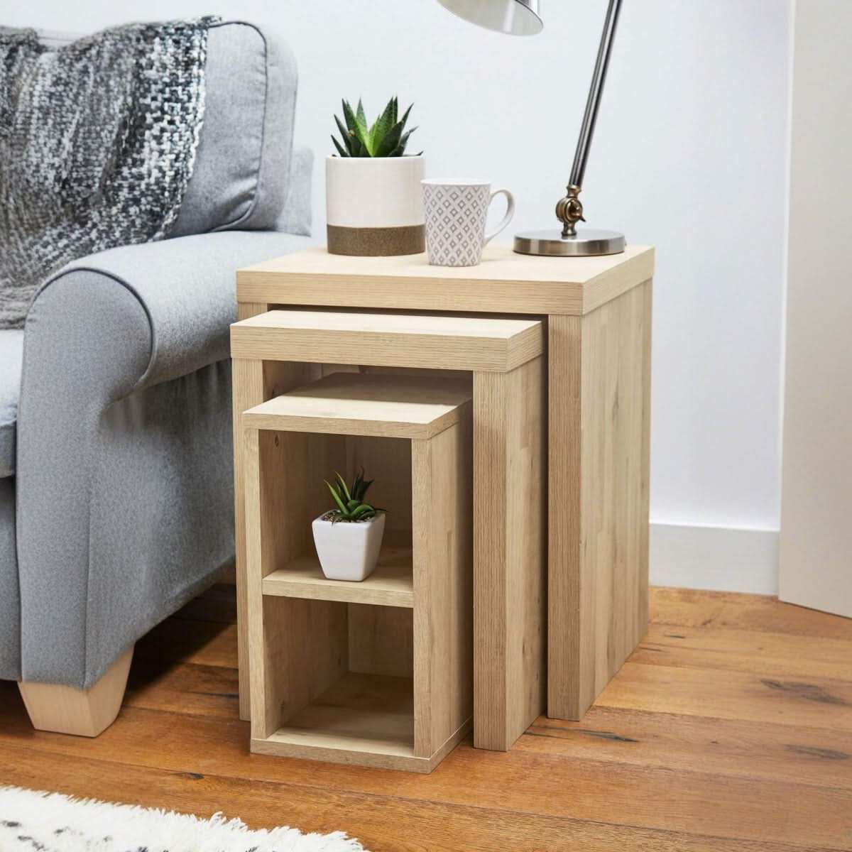 ثلاث طاولات خشبية - Baytuk