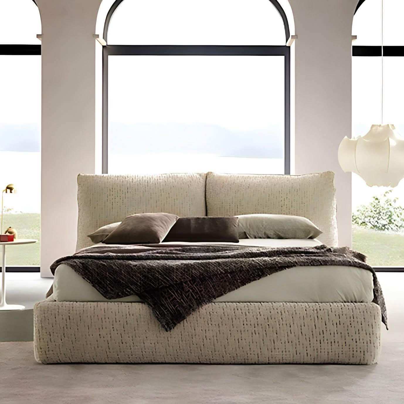 سرير خشب طبيعي 235*150*110 سم - HIP49 Hippo