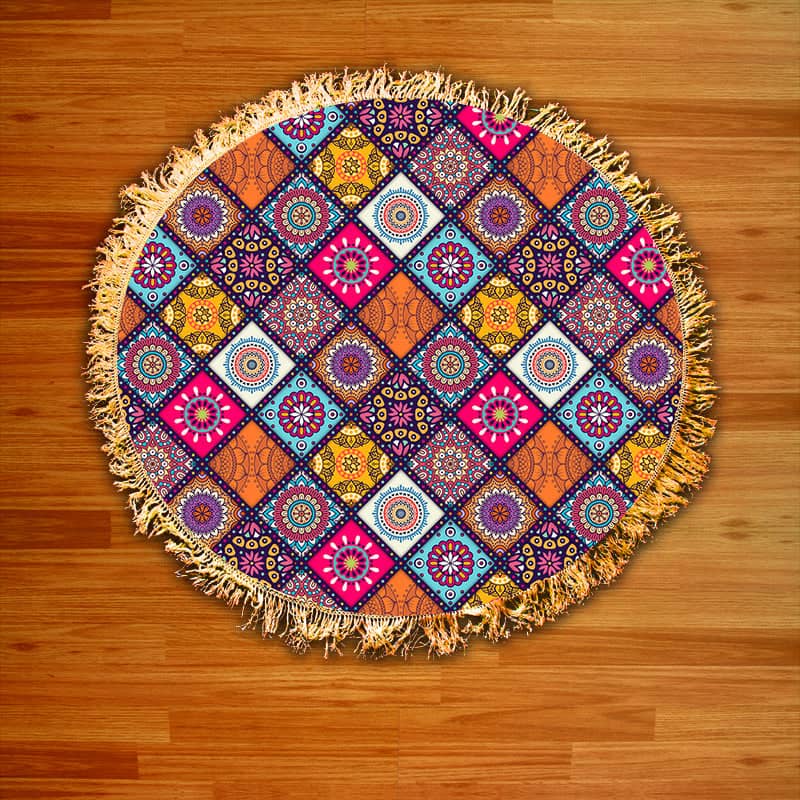 سجادة باترن ألوان