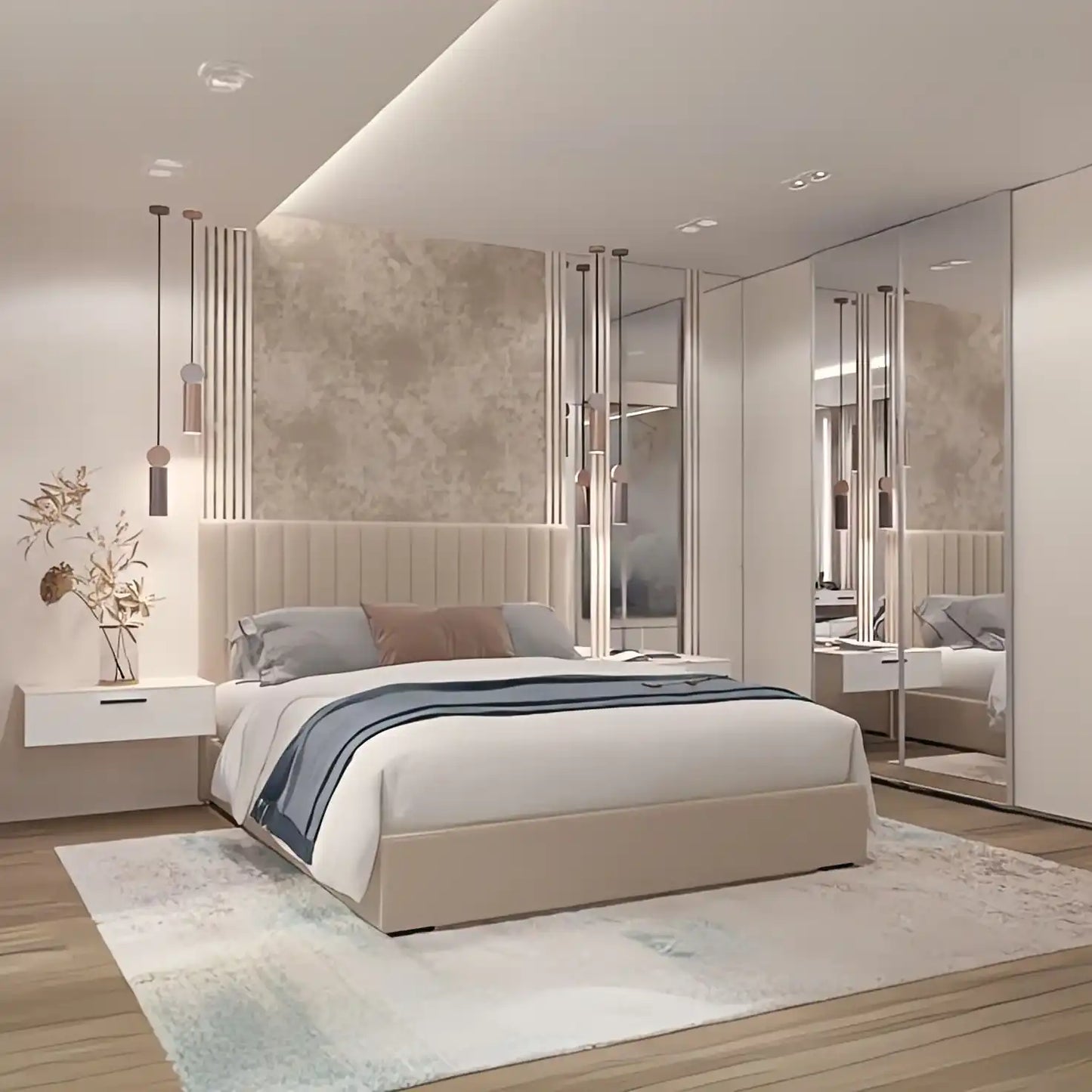 سرير بتصميم بسيط - Baytuk