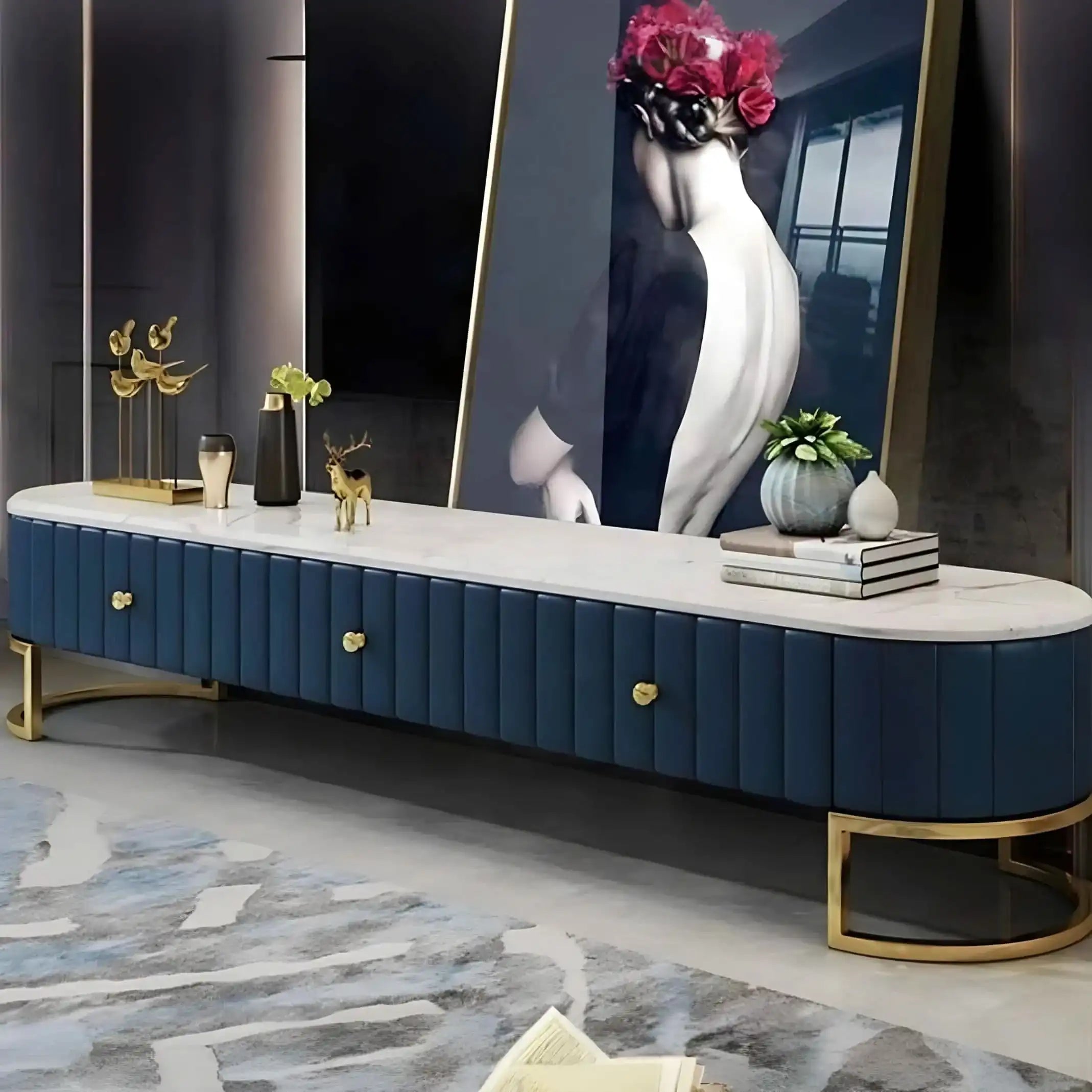 طاولة تلفاز ام دي اف - Baytuk