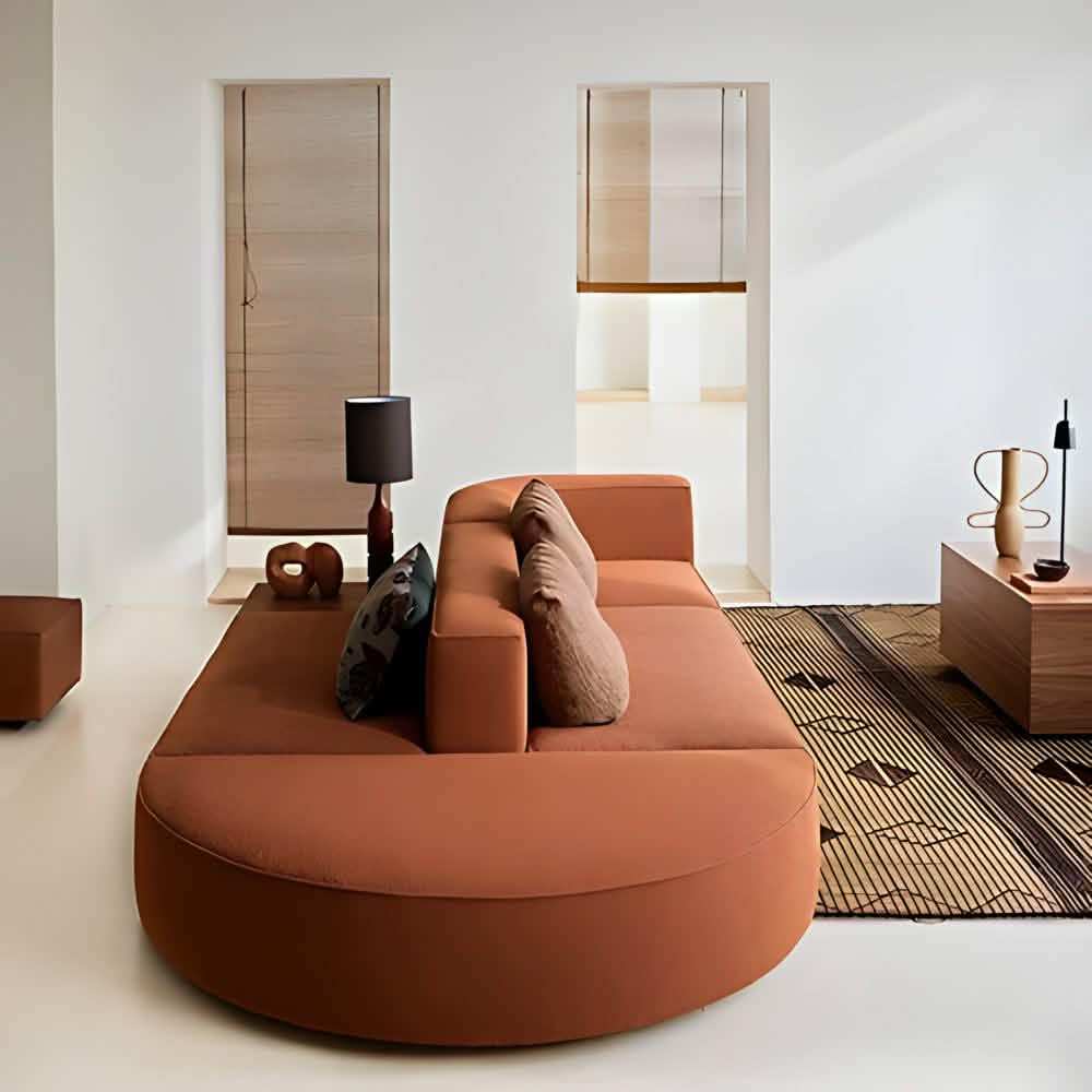 كنبة فاخرة خشب طبيعي - Baytuk