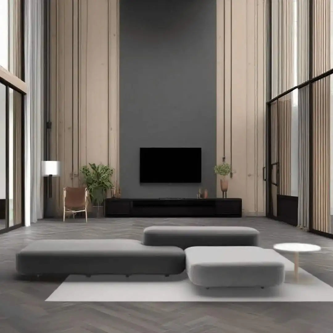 ركنة خشب طبيعي 250*160*95*60 سم - HIP147 - Homix