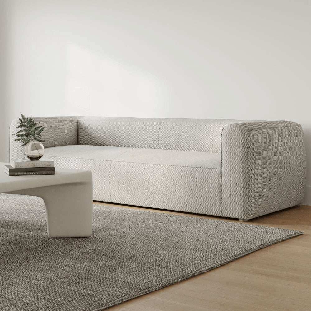 كنبة خشب طبيعي 220*85*75 سم - HIP97 - Homix