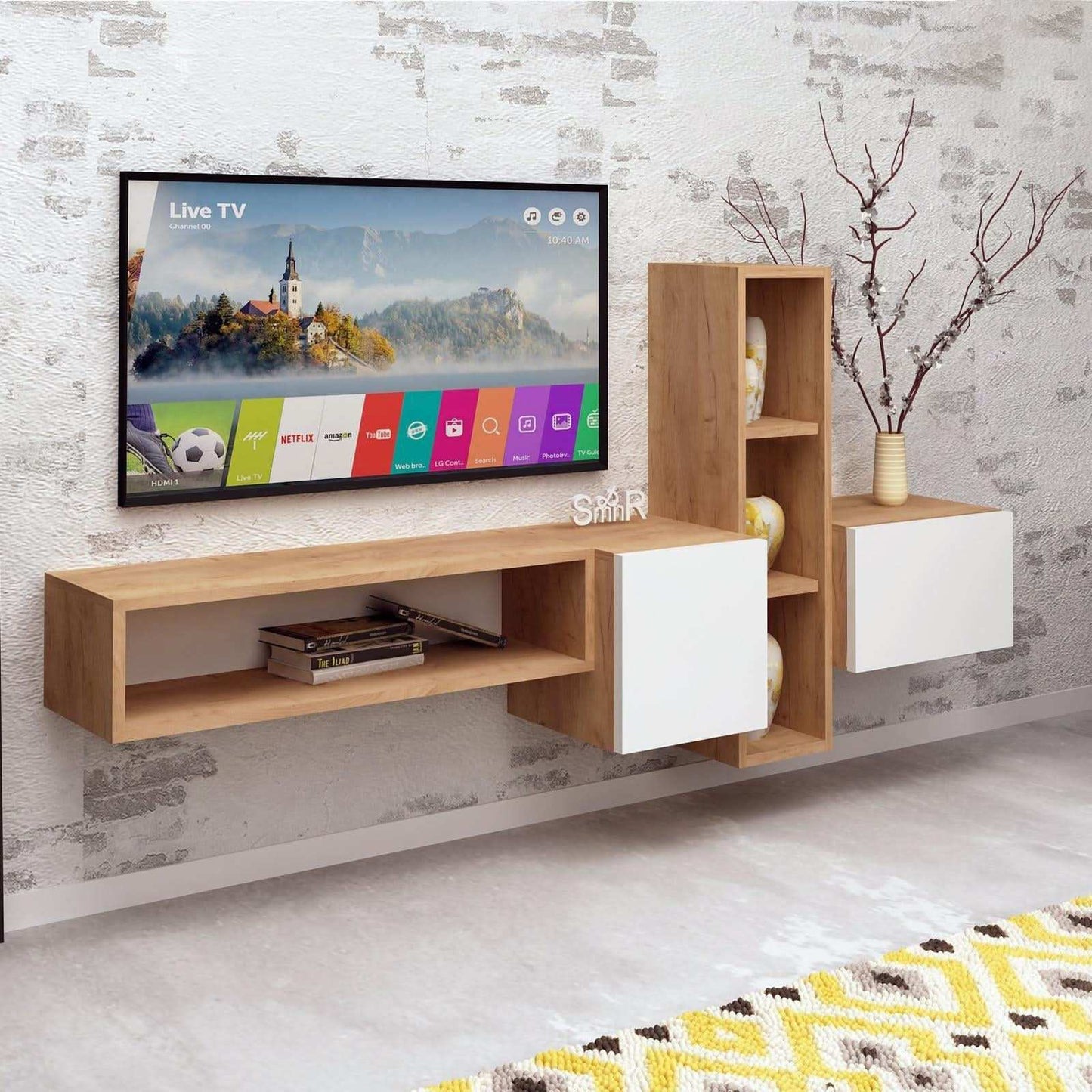 طاولة تلفاز بتصميم جذاب - Baytuk