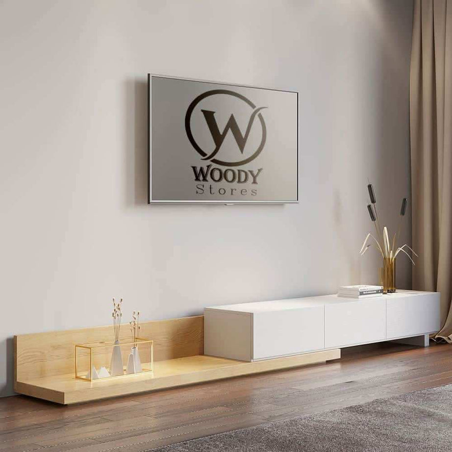 طاولة تلفاز ام دي اف - Baytuk