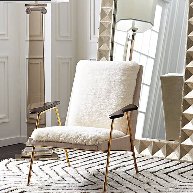 كرسي قماش فاخر - SAGE