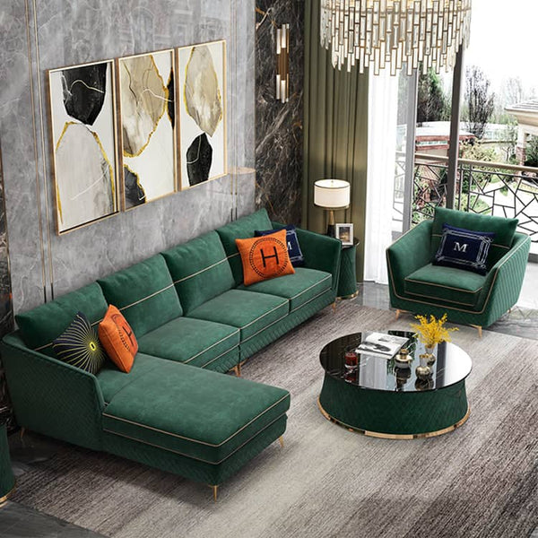 كنبة حرف L مودرن - MERA