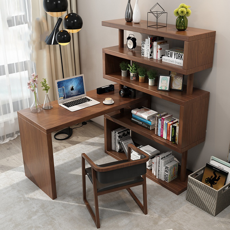 مكتب بأرفف جانبية - CLASSY