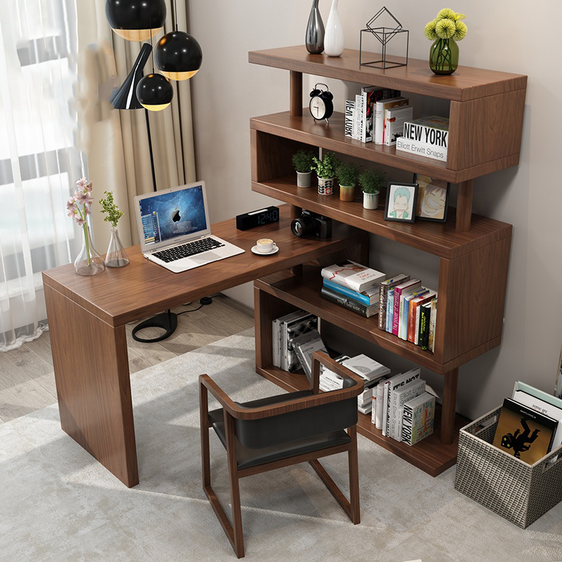 مكتب بأرفف جانبية - CLASSY