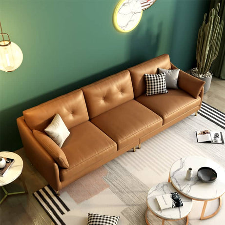 كنبة جلد عصرية - VELA