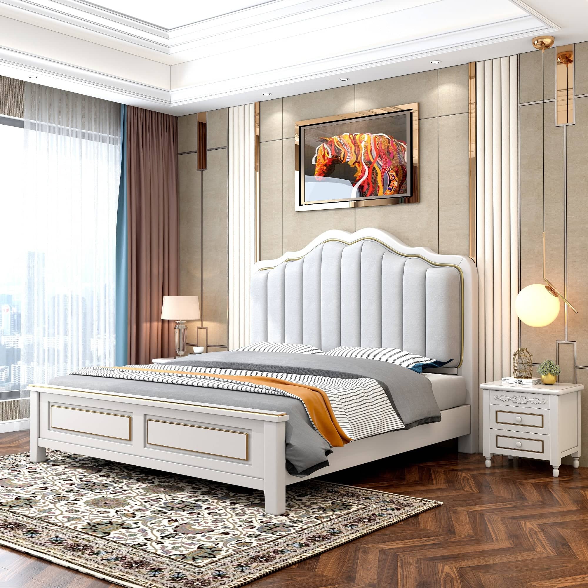 سرير بتصميم فاخر - ROOK
