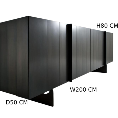 كونسول خشبي عصري - CRAFTY