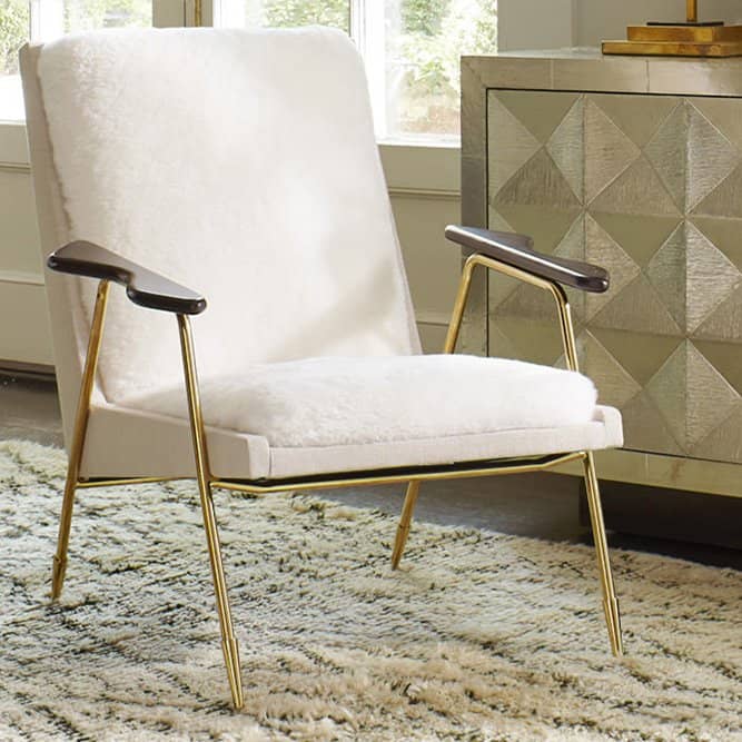 كرسي قماش فاخر - SAGE