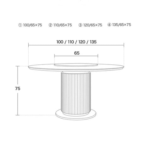 طاولة طعام فاخرة - TREND