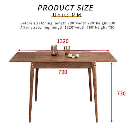 طاولة طعام مرنة كلاسيكية - DORA