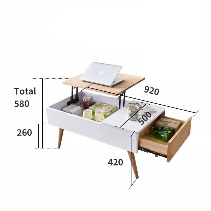 طاولة قهوة خشبية - LEGACY