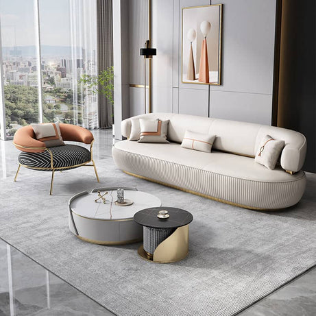 كنبة جلد عصري - VELA