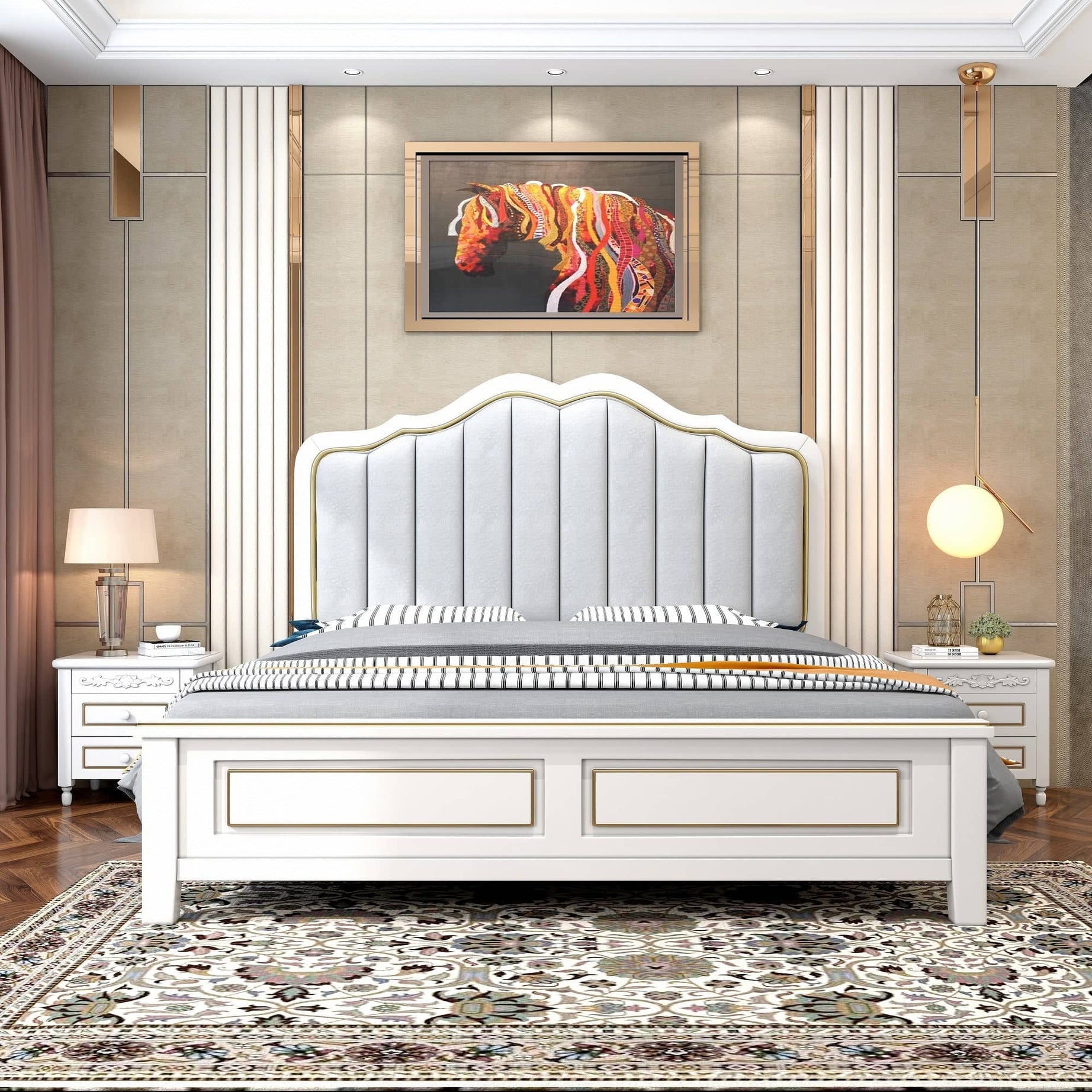 سرير بتصميم فاخر - ROOK