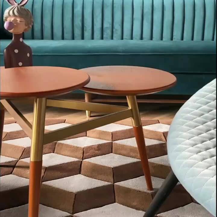 طاولة قهوة مزدوجة - LEGACY