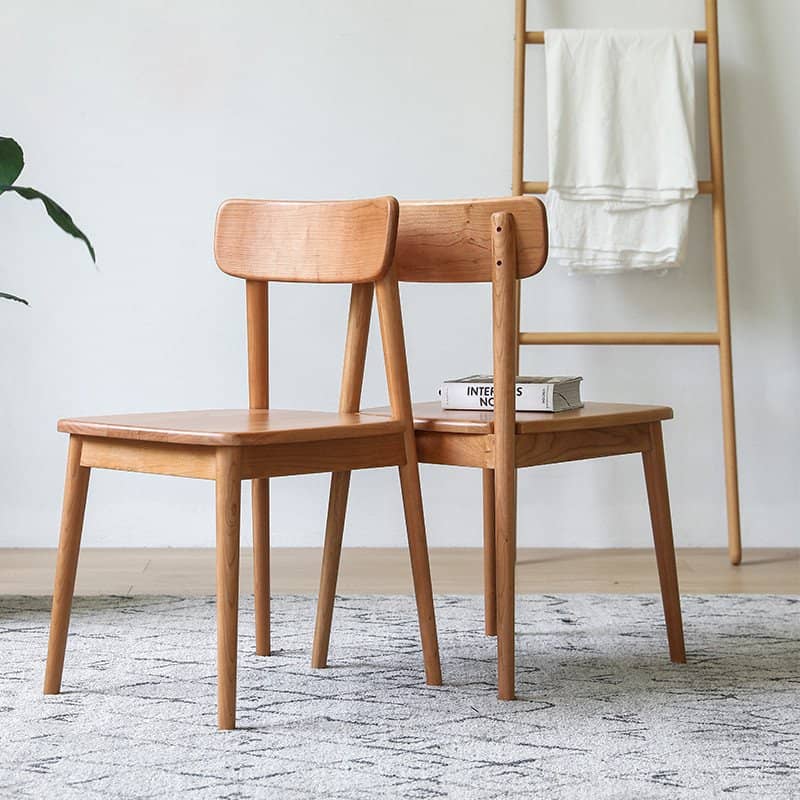 كرسي طعام خشبي - BAYTK