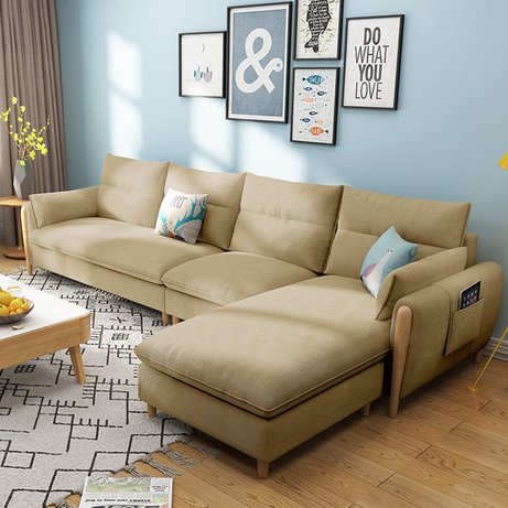 كنبه حرف ال بطراز الاسكندنافي - MERA