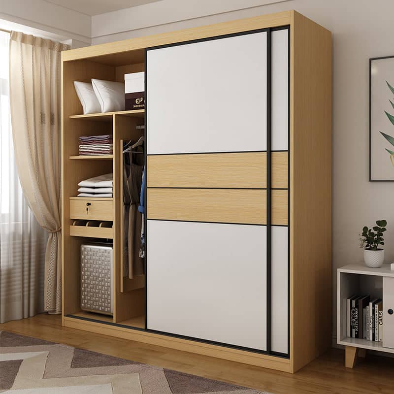 دولاب ملابس ببابين منزلقين