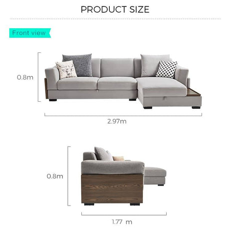 كنبه زاوية مودرن - MERA